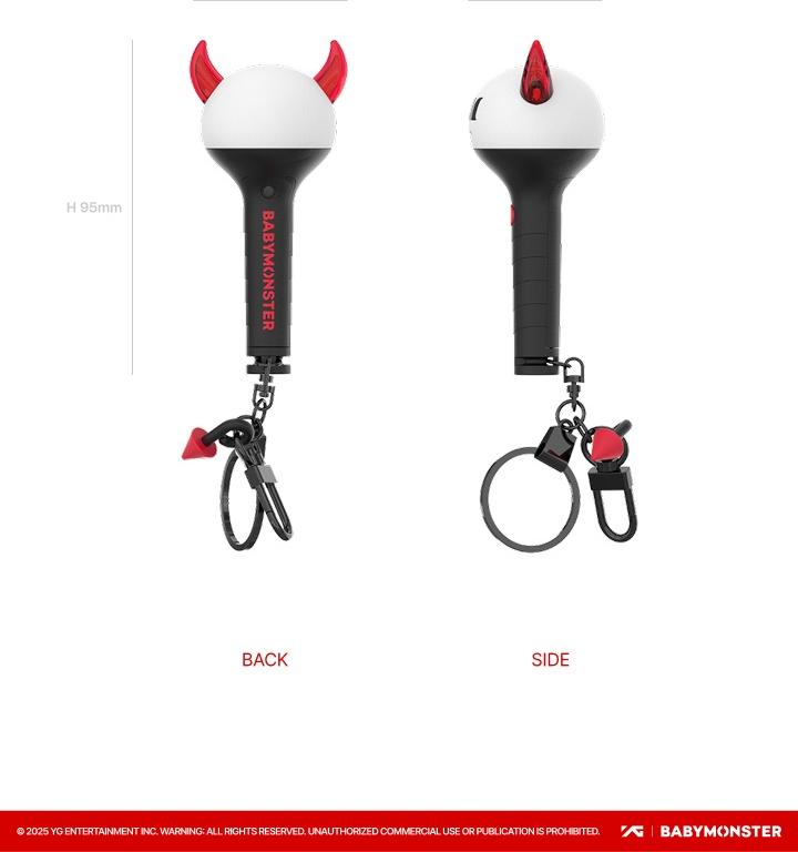 BABYMONSTER Light Stick Keyring