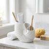 3D Printed Nautilus Toothbrush Holder Ocean Style Makeup Brush Organizer  Bathroom