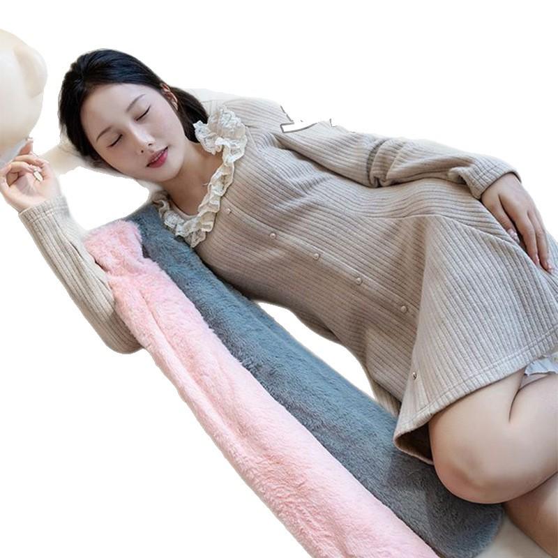 Extra dlouhá nevýbušná láhev na horkou vodu na nohy, břicho a krk - Zimní ohřívač rukou