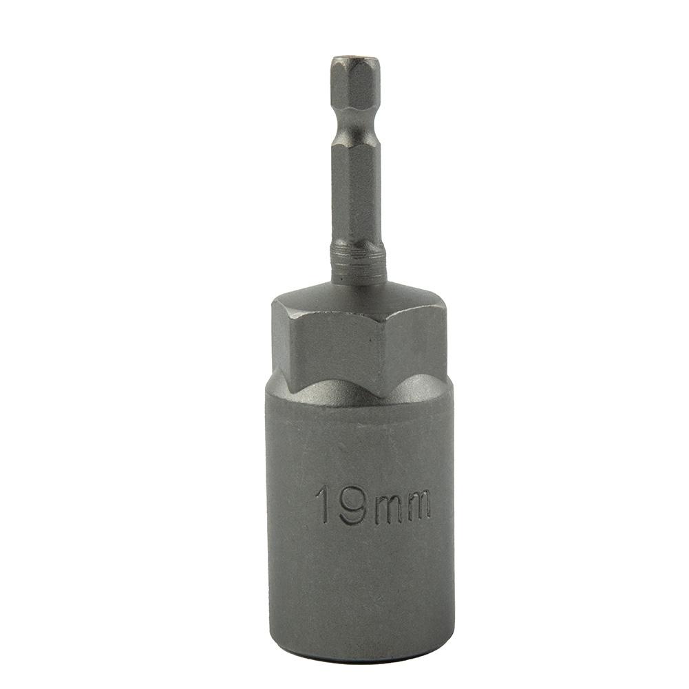 80mm Length Hex Sockets Nut Driver Drill Bits Drive Socket Adapter