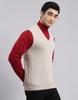 MONTE CARLO Men's Solid V Neck Sweater