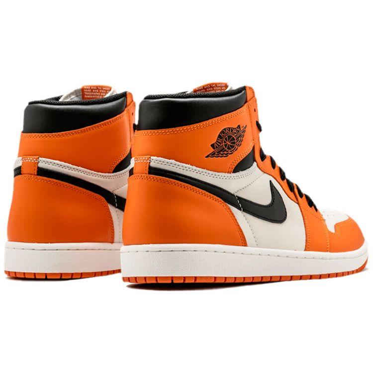 Air Jordan 1 Retro High OG Shattered Backboard Away Men Sneakers Orange Sail Black-starfish 555088-113