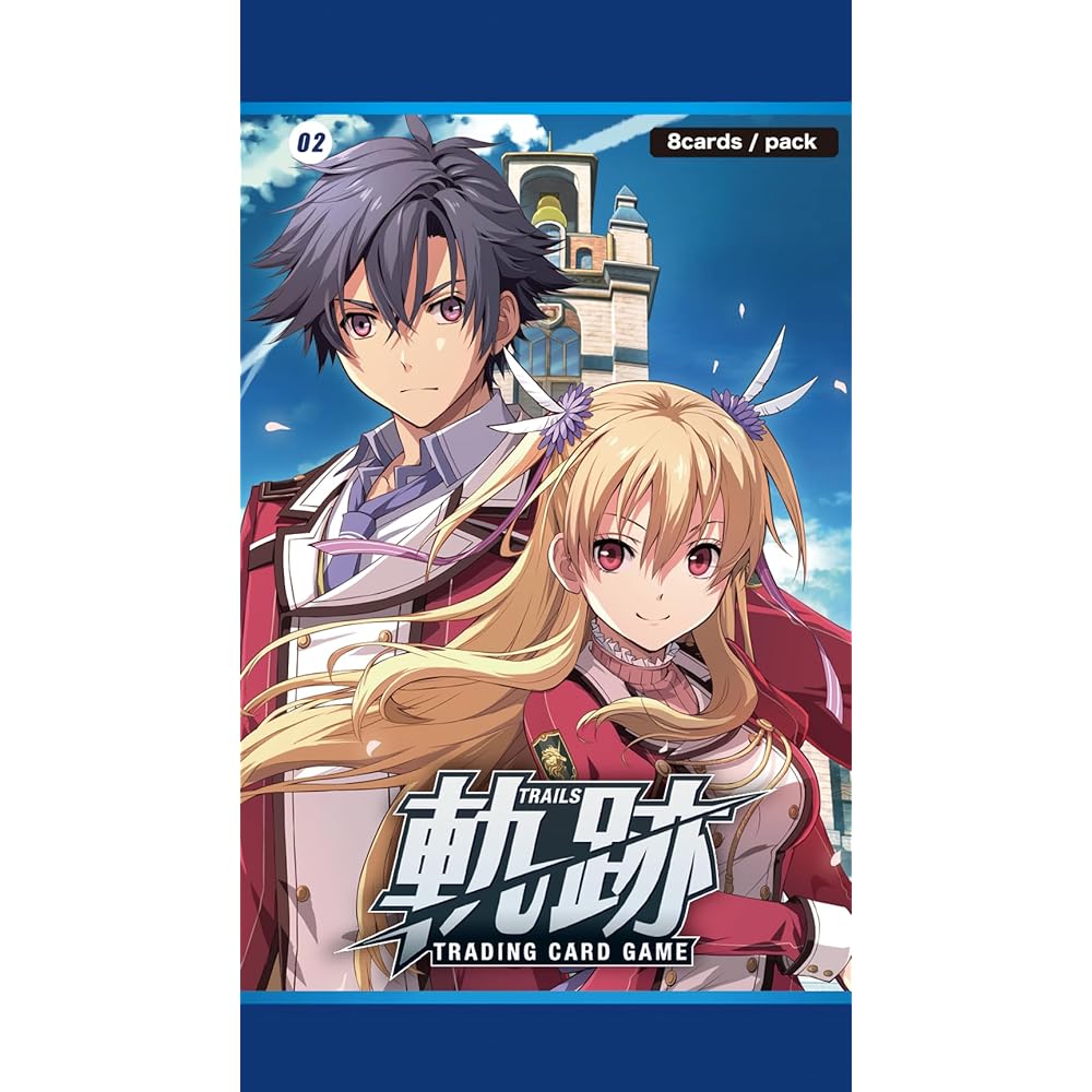 TCG English Version Trails Trading Card Game II Booster Pack 8 Cards