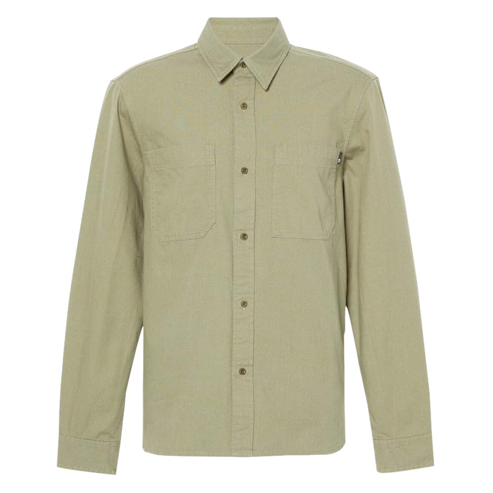 

Timberland Men s Long Sleeve Windham Poplin Shirt, Cassel Earth, Size L (TB0A2AV85901)