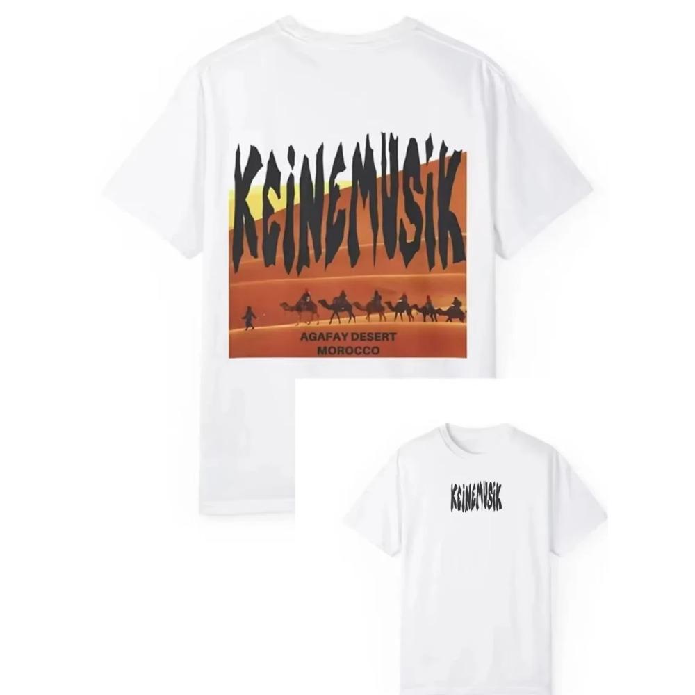 2025 Κλασικό Καλοκαίρι Keinemusik X Pacha T-shirt Ανδρικό Γυναικείο Μόδα Βαμβακερό Κοντομάνικο Μπλουζάκι Hip Hop Τοπ Ρούχα Streetwear Τοπ