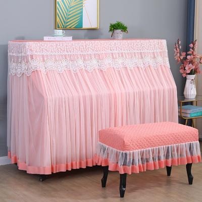 Pokrowiec przeciwkurzowy French White Lace Piano Full Cover Pokrowiec na ławkę fortepianową Luxury High-End Zestaw elektronicznego fortepianu domowego Full Pack