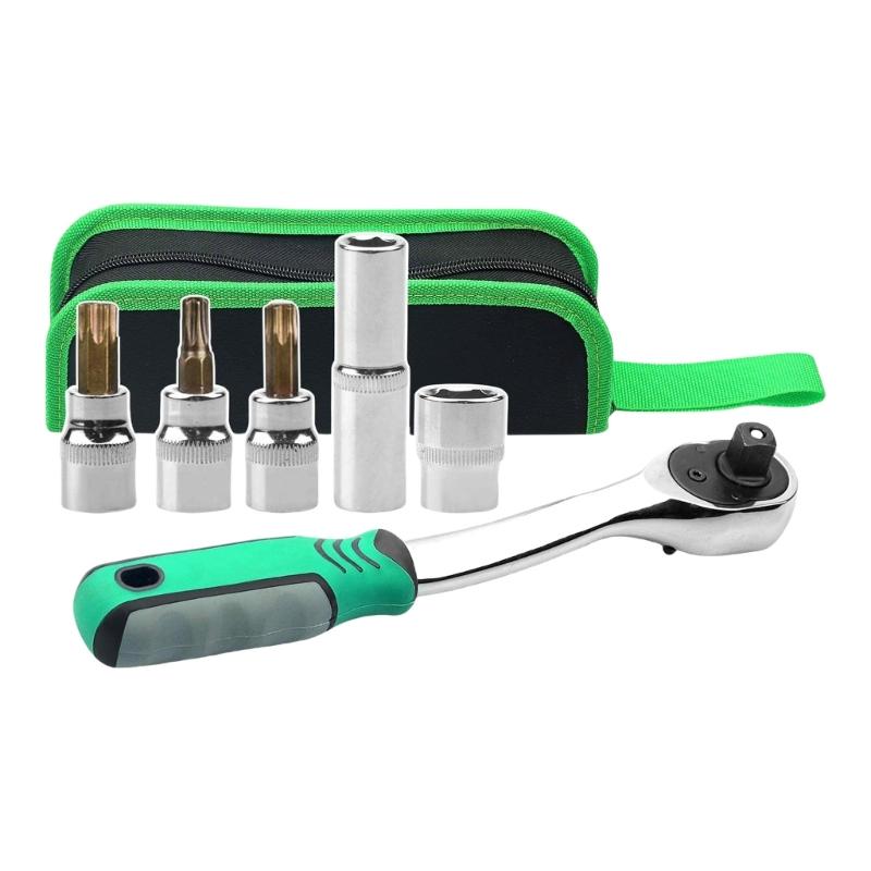 

Complete Torxs Ratchets Wrench Tool Kit for Easy Installation and Removal of Door & Top Professional Vehicle Maintenance 1