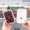 Stackable Portable Kitchen Food Storage Box: Moisture-Proof, Fresh-Keeping for Fruits, Vegetables, Eggs, and Frozen Items