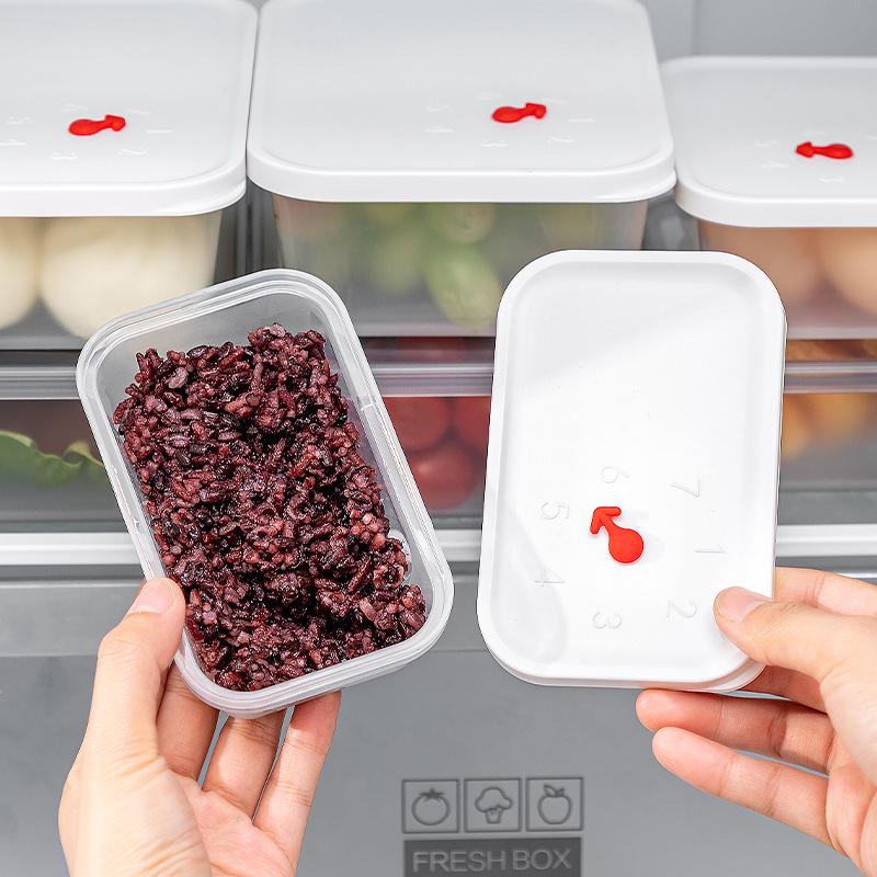 Stackable Portable Kitchen Food Storage Box: Moisture-Proof, Fresh-Keeping for Fruits, Vegetables, Eggs, and Frozen Items