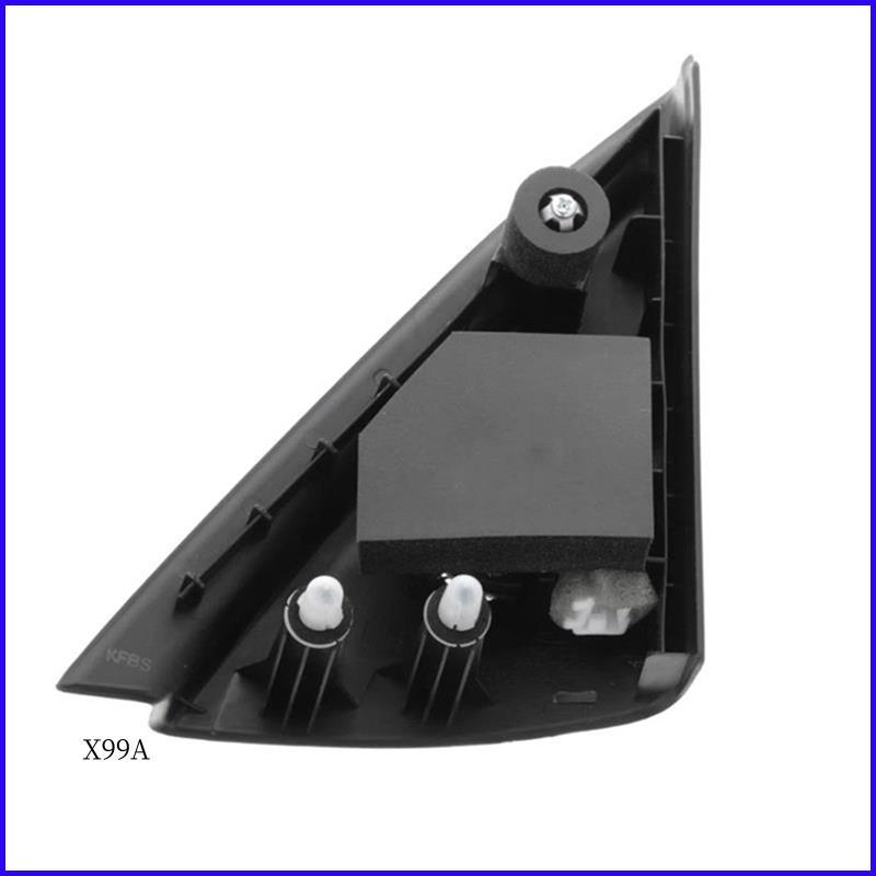 WO-For Hyundai Elantra 07- Door Mirror Inner Cover Trim Tweeter Triangle Speaker Cover