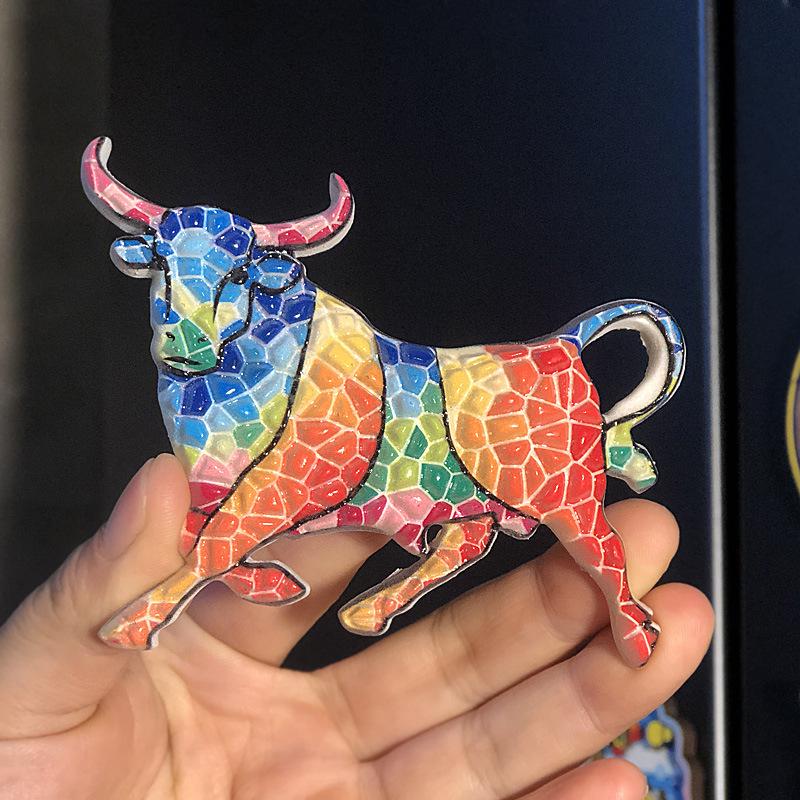 3D City Travel Souvenir Magnets: European and Global Regions