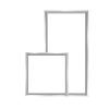 LED Integrated Ceiling Panel Light, 600x600, Recessed Flat Light for Office, Kitchen, Gypsum Board Clip-In
