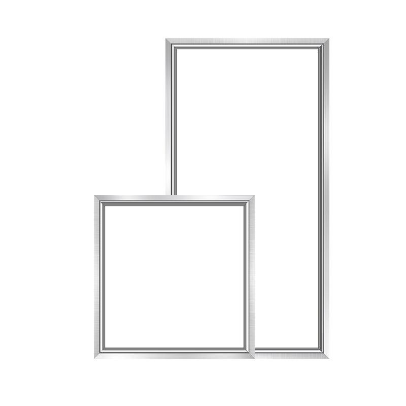 LED Integrated Ceiling Panel Light, 600x600, Recessed Flat Light for Office, Kitchen, Gypsum Board Clip-In
