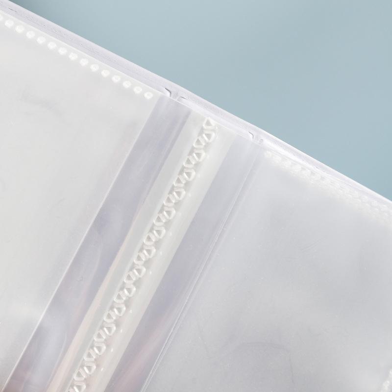 Uroczy album na zdjęcia 3-calowy, pusty, sercowy, etui do przechowywania zdjęć, segregator na karty Kpop, wizytówka, uchwyt na karty ze zdjęciami, 36 kieszeni