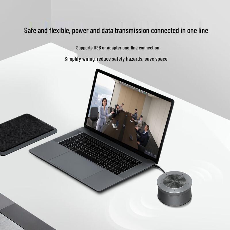 MAXHUB BM50 Trådløs Omnidirektionel Videokonferencemikrofon (CN-version)