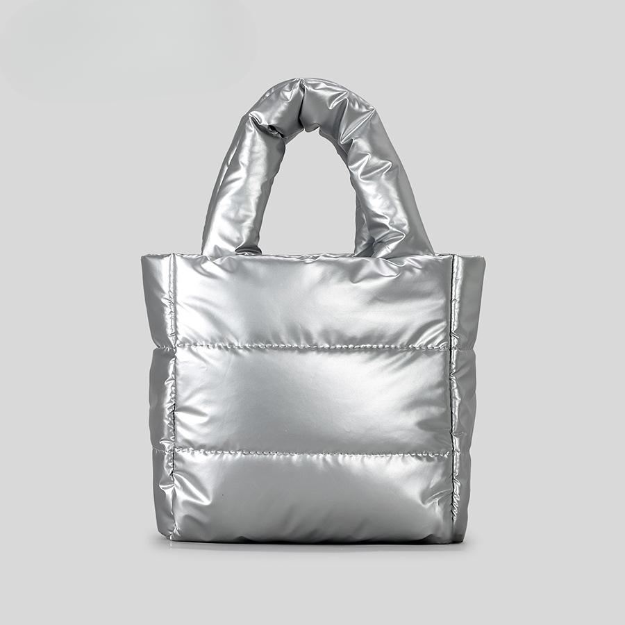 Jednoduchá lehká nylonová taška Malá dámská taška Clip Bavlněná kabelka Crossbody kabelka přes rameno