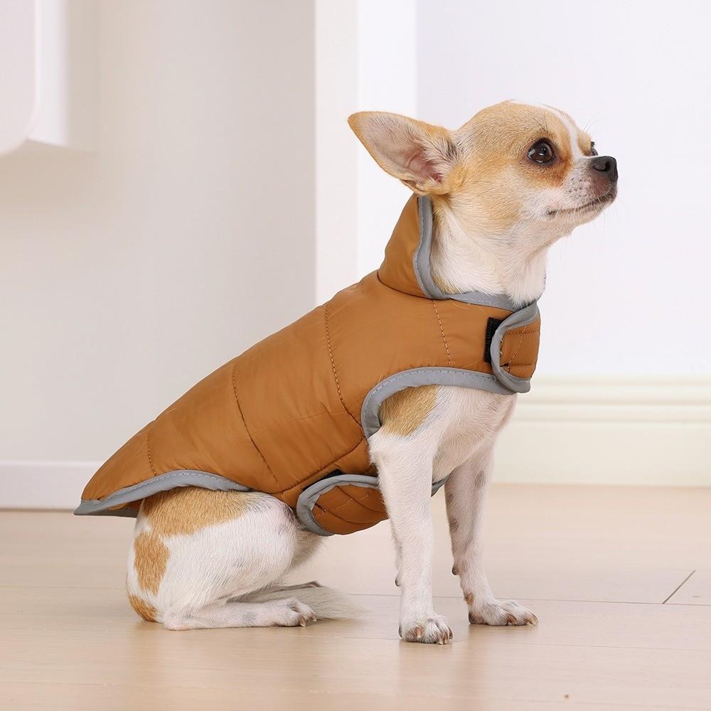 Reversible Warm Coat Windproof Jacket Fashion Puppy Cat Clothes Pet Supplies