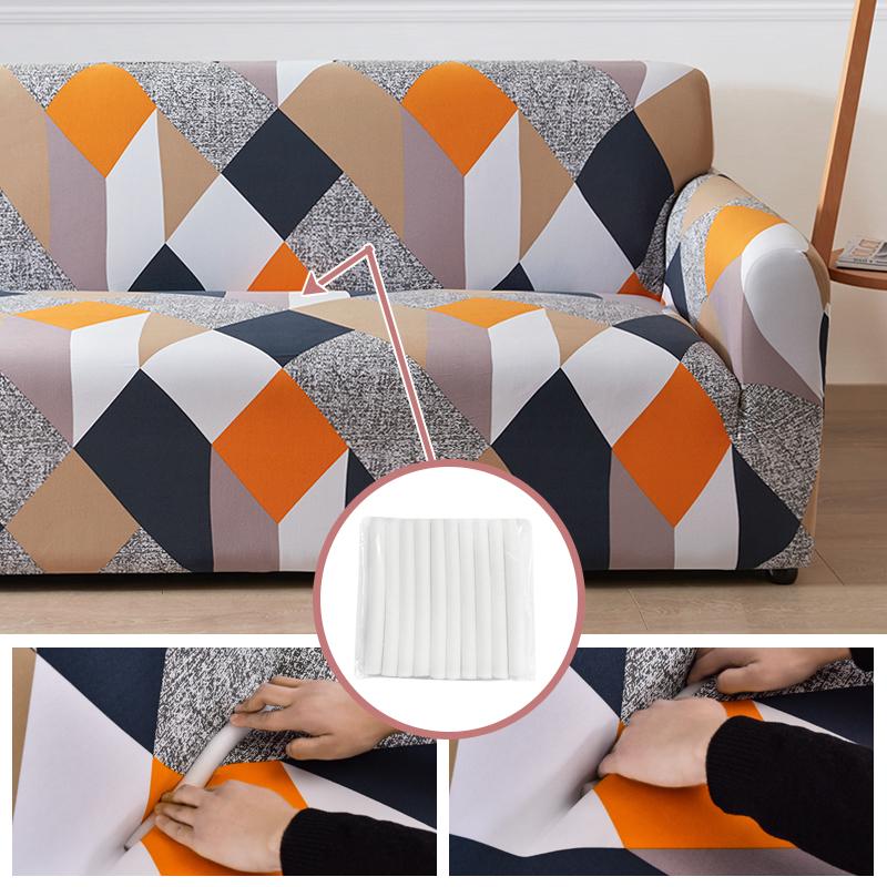 Sofa Gaps Filled Foam Stick Sofa Slipcover Foams Rods Stretch Sofa Cushion Stick Flexible Round/Square Foam Strips