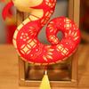 Cartoon Snake Dolls Pendant Stuffed Snake Mascot Doll Paper-cut Zodiac Snake Pendant  Students
