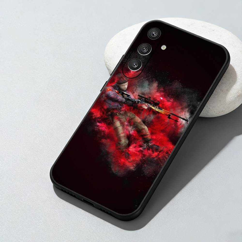 CS-GO Game C-Counter S-Strike 2 Phone Case For Samsung Galaxy A73,A72,A71,A70,A52,A51 Others Soft Black Cover