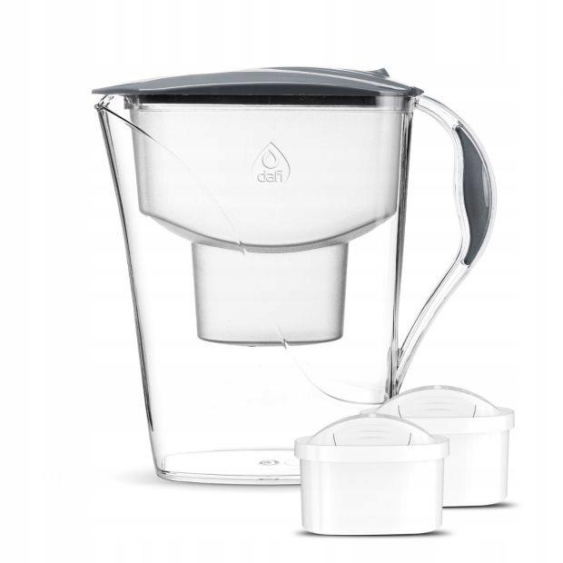 Caraffa filtrante Dafi Luna Unimax 2 cartucce 3,3 l