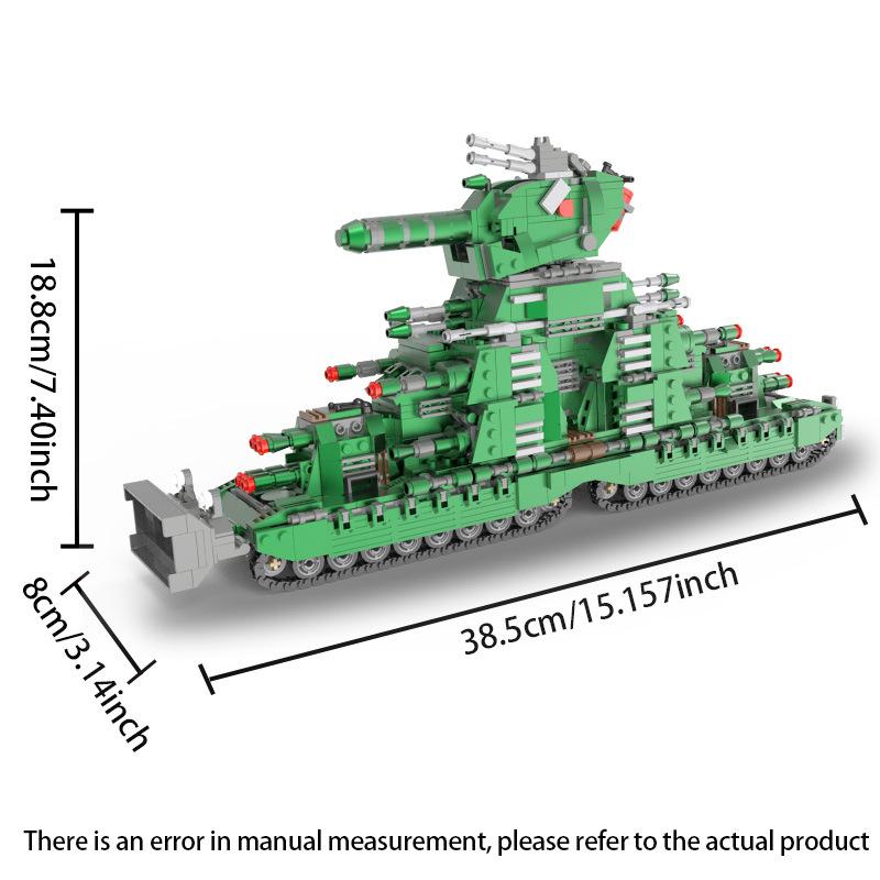 New WW1 Black Bess Mark IV Heavy Tank Toy War Military Weapons Army Building Blocks tank model brick Battle of Somme War
