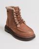 Bottes d'hiver Lola Andy 933030 36 marron clair nubuck laine