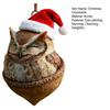 Forest Animal Acorn Ornament Woodland Creature Christmas Ornaments 2D Acrylic Cozy Pine Cone Animals Hanging Decoration for Home Party Decor