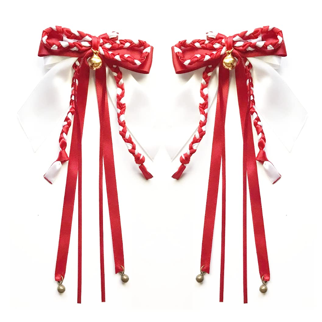 

Shrine Japanese Style Ribbon Yume Cute Gothic Lolita Hair Clip Hairpin Hair Accessory Cosplay Mass Production Landmine Japanese Lolita Japanese Style