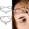 Bridal Shower Headdress Glittering Rhinestone Headband Girl Wedding Headpiece Crystal Charm Hairband Female Hair Jewelry  Silver