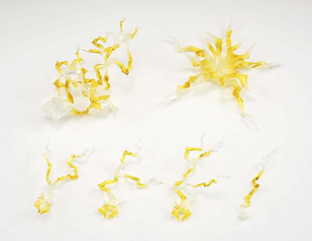 TAMASHII NATIONS Tamashii EFFECT THUNDER Yellow Painted Finished Figure Ver. Non-scale ABS&PVC