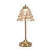 Dimmable Cordless Desk Lamp Gold Rechargeable Lamp American Style Ambient Light  Outdoor
