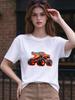 Unisex T-shirt Cool Monster Truck Printed Casual Soft Comfortable Summer Top