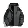 Jacket Men's and Women's Jacket Winter Outdoor Three-in-one Removable Two-piece Mountaineering Suit