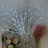 1Pcs 20LED Artificial Birch Tree Branch Lights Bendable Twig Night Lights for Homestay Indoor Vase Holiday & Festival Home Decor