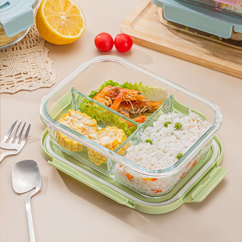 Ru Han Microwaveable Glass Lunch Box
