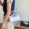 Premium Sense Portable Cylinder Small Bag Women's New Retro Printed Bag Shoulder Bag Oblique Span