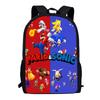 Sonic Kid, Elementary School Bag Children, Animation Cartoon Backpack