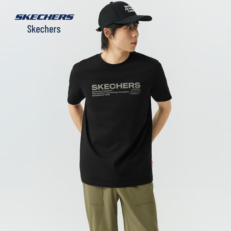 

Skechers Unisex Knit Short Sleeve T-Shirt L226U065 XL 105