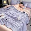 Class A Ice Silk Summer Quilt Set - Cooling, Water Washable, Embroidered, Air Conditioning Friendly, Thin Quilt for Naked Sleep