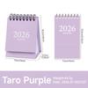 2026 New Year Mini Desk Calendar English Children's Desktop Planner Office Desk Assessories Pocket Notepad