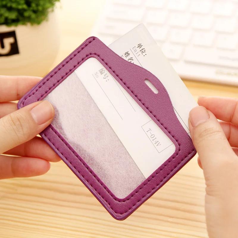 Women and Men PU Card Holder Badge Holder & Accessories Hospital Nurses Card Holder Id Badge Office Supplies