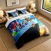 Set Biancheria da Letto 3 Pezzi Hotel Transylvania Lenzuolo Morbido e Due Federe Decorazione Camera da Letto Casa
