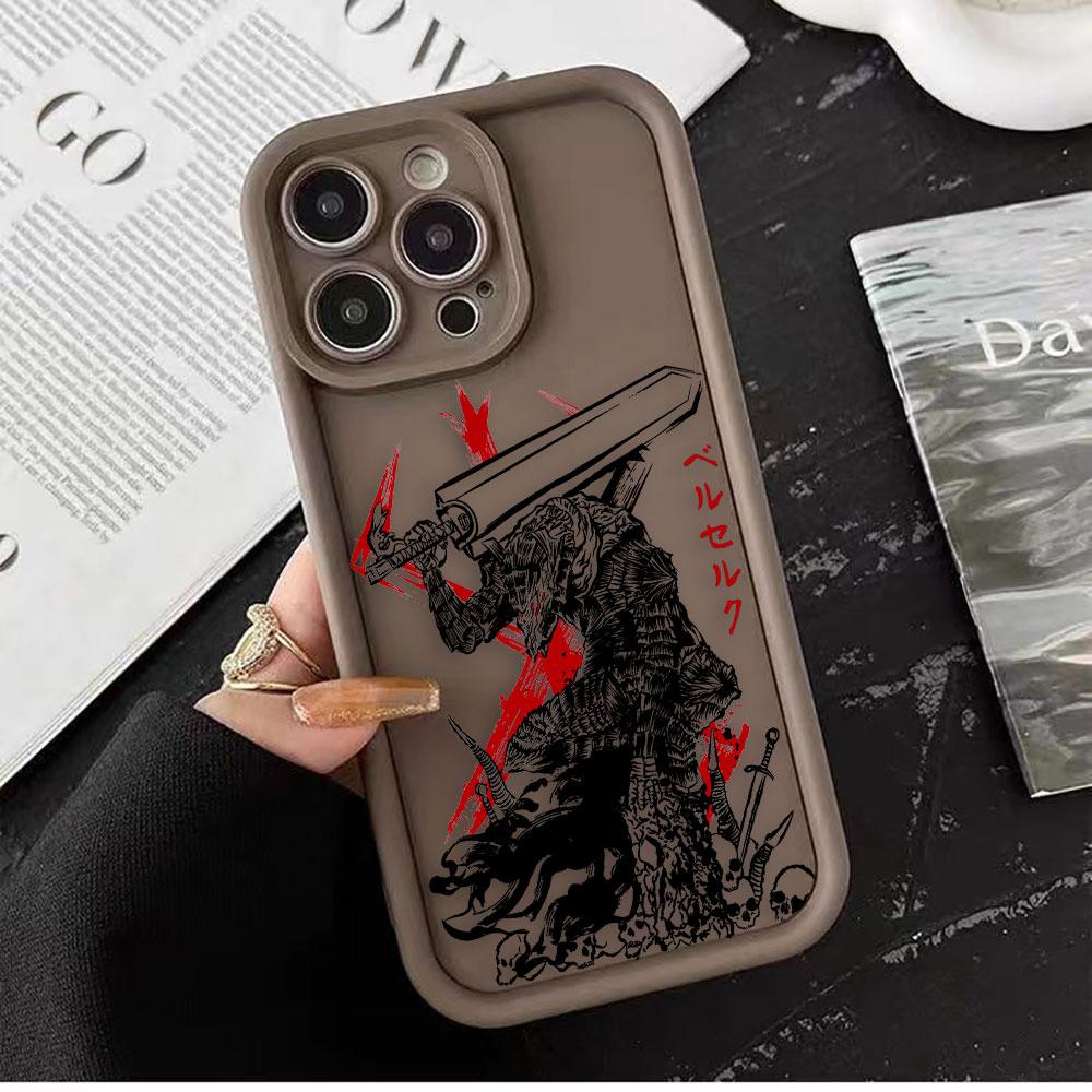 Berserk Guts Warrior Phone Case For Redmi NOTE 8 9 A1 A2 A3 9 9A 9C 10 10C 12 12C 13 13C 14C 15 15C K30 K40 K50 K60 Case Shell