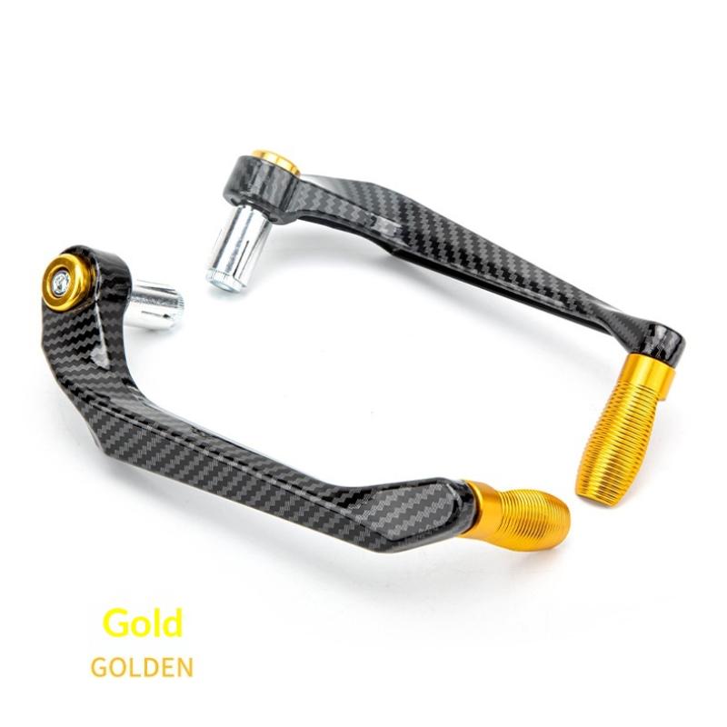 1 Pair Motorcycle Die-Casting Aluminum Alloy Handlebar Brake Clutch Lever Hand Guard Protector Modification Accessories Handguard