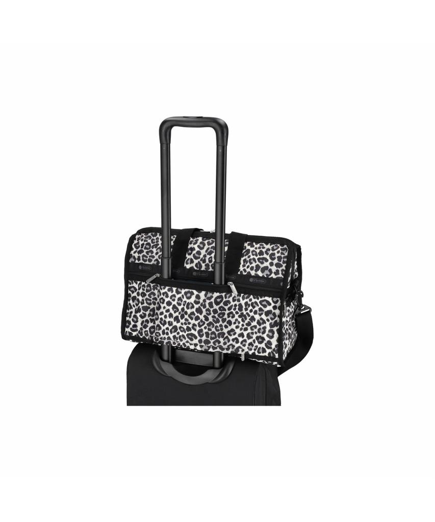 Lesportsac Neutral Leopard Deluxe Medium Weekender [4318.Hc19]