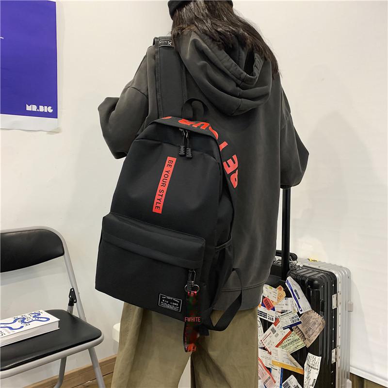 Large Capacity Oxford Cloth Backpack for Female Students