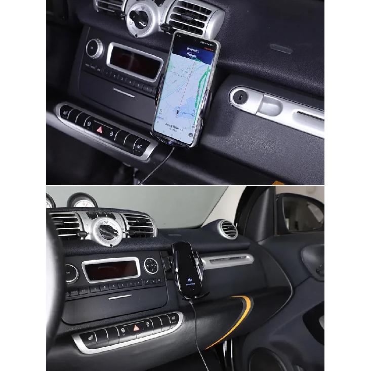 Für Benz smart 451 Fortwo 2011-2015 Auto Mittelkonsole Handyhalterung GPS Navigationshalterung Sitz Autozubehör