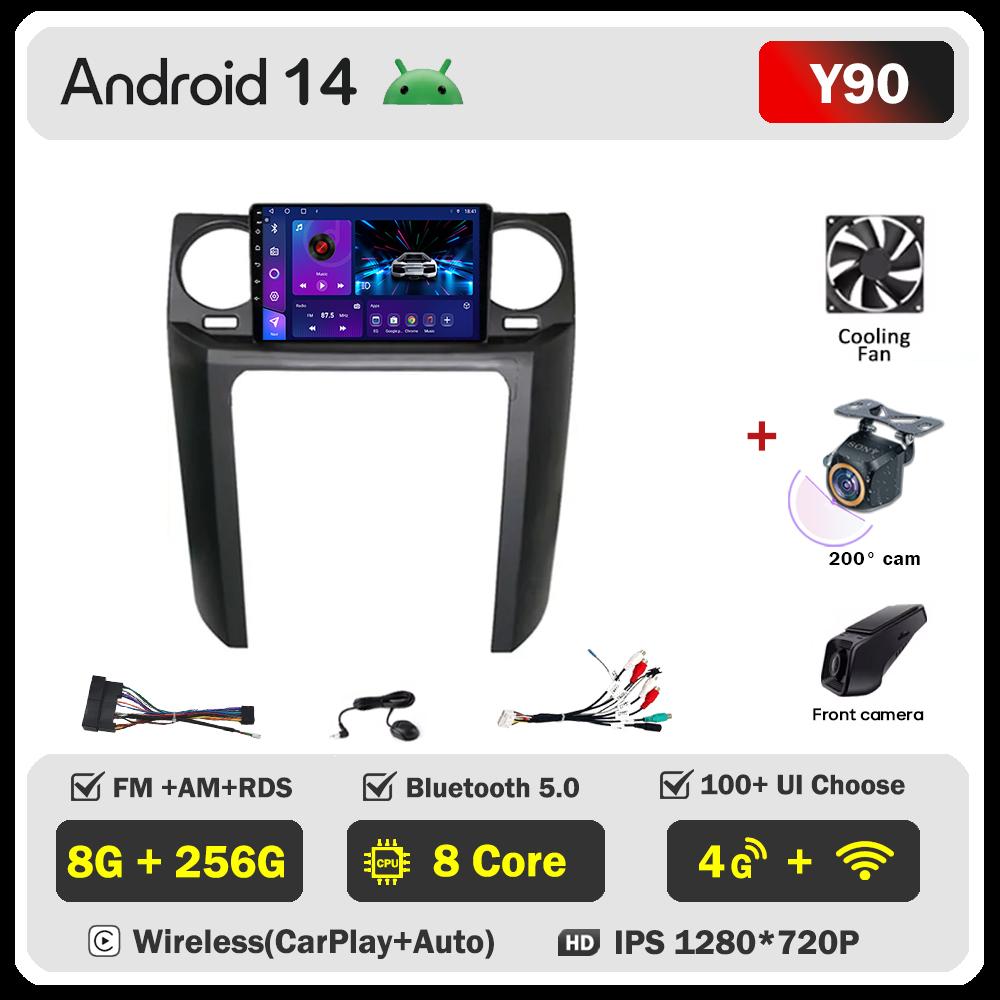 For Land Rover Discovery 3 2004 - 2009 Carplay Auto Screen Wireless Android Auto Car Intelligent Systems AutoMotive 8 Core DSP