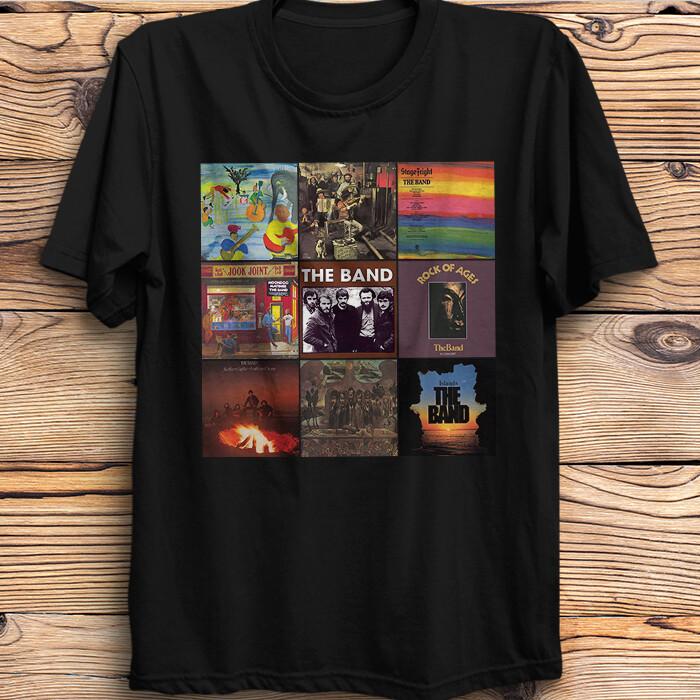 

Vintage 60s 70s The Band shirt Rick Danko Levon Helm Garth HudsonGarth Hudson Unisex T-Shirt XXXXL